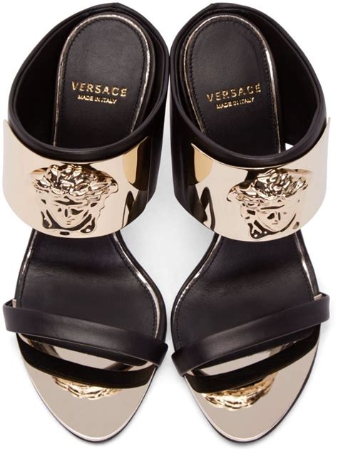 versace medusa aviator|versace medusa detail round heels.